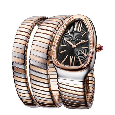 bvlgari snake watch dupe|bvlgari serpenti tubogas watch.